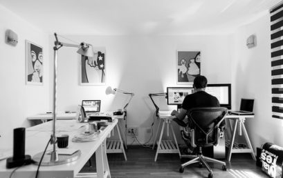 Skaffa ett kontor för bloggen